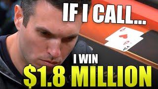 I Have POCKET ACES With $1,800,000 On The Line