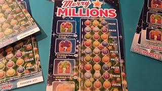 Merry Millions......and Bonus Scratchcard....in our... One Card Wonder Game..
