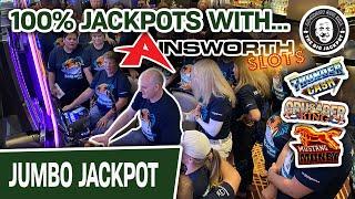 ALL Ainsworth MASSIVE Slot JACKPOTS!  Which Machine is Your Favorite?