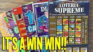 IT'S A WIN WIN!! Playing a $100 LOTTERY TICKET!