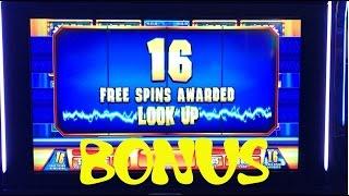 Money Roll 5 cent Live Play with BONUS FREE GAMES $5.25 bet Slot Machine