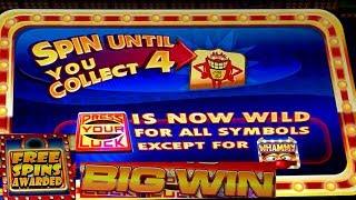 Press Your Luck Slot Machine - Free Spins Bonus