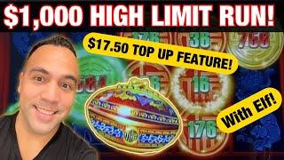 $1000 High Limit CHALLENGE at Cosmo Las Vegas!!! Rising Fortune, Lightning Link, Mighty Cash!