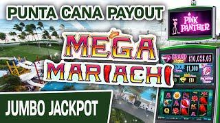 Punta Cana Pink Panther PAYOUT  Hitting HANDPAYS in PARADISE