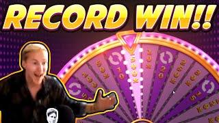 Ebros gets a RECORD WIN!!! Wild Wheel BIG WIN from Push Gaming