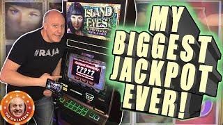 My BIGGEST JACKPOT EVER on Island Eyes! ️Never Seen on YouTube! | The Big Jackpot