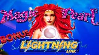 High Limit MAGIC Pearl Lightning Link Slot Machine Bonus & Live Play | SE-4 | EP-12