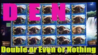 NEW SERIES ! DEN (3)Double or Even or NothingCall of the Moon/5 Dragon DX/Big 5 Safari/栗スロット