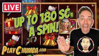 Up to ️ 180SC/Spin! WIN your Share of 50,000SC  A Christmas Miracle!