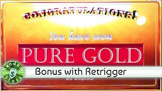 Pure Gold slot machine bonus