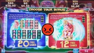 New Year New Wishes Slot Machine Bonus Won (KONAMI) ! $500 Live Slot Play