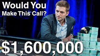 For $1,600,000 Can TV Host Tony Dunst Make This Call?