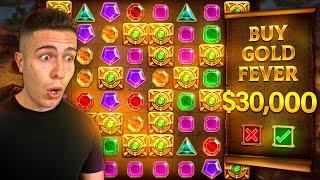 $30,000 Bonus Buy on GEMS BONANZA  (30K Bonus Buy Series #01)
