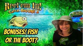 FISHING FOR THE BIG WIN-BIG FISH OR THE BOOT?