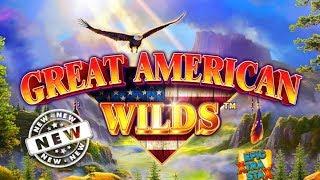 NEW-•Great American Wilds• Live Play | Free Spins