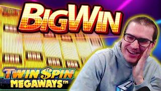 BIG WIN on Twin Spin Megaways Slot - £8 Bet!