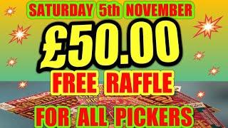 THIS IS A BIG PRIZE DRAW..£5 CARDS..£3 CARDS £2 & £1 CARDS