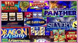 22 Slot Machines in 72Minutes!! LIVE PLAY in REAL TIME San Manuel Casino in SoCal