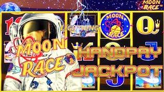 High Limit Lighting Link Moon Race HANDPAY JACKPOT ️$25 Bonus Round Slot Machine Casino