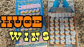 HUGE BACK 2 BACK SCRATCH WINNERS