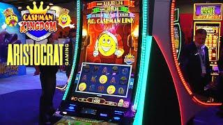 Cashman Kingdom Slot Machine on Mr Cashman Link from Aristocrat