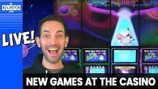 • LIVE - Playing NEW GAMES at the Casino • Brian Christopher Slots