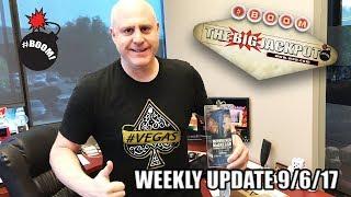 Live Weekly Updates Sept 6th Free Rooms for G2E | The Big Jackpot