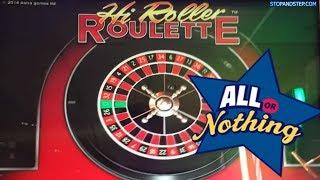 All or Nothing High Roller Roulette