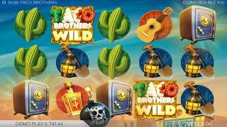 Taco Brothers Online Slot by Elk Studios - Free Spins Feature!
