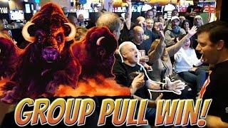 $15,000 Buffalo Gold Group Pull  High Limit $60 Spins to Win at Atlantis in Reno