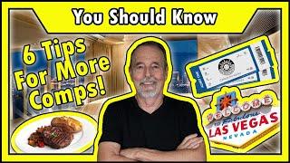 6 Tips for MORE Casino Comps! Meals, Hotels, FreePlay - WE GOT YOU! • The Jackpot Gents