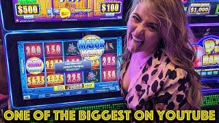 ONE OF MY BIGGEST JACKPOT HANDPAYS of ALL-TIME IN VEGAS! Huff N Puff Lock It Link!