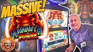 MASSIVE WIN!  Mammoth Power Jackpot! ️MORE FREE GAME$ | The Big Jackpot