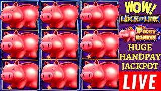 Piggy Bankin Slot HUGE HANDPAY | High Limit Lighting Link Slot HANDPAY JACKPOT | Quick Hit Handpay