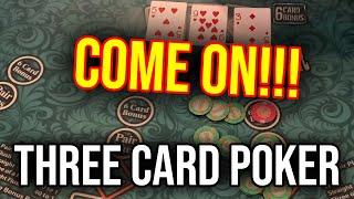 LIVE 3 CARD POKER! March 21st 2023