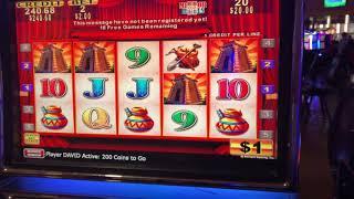 4 SYMBOL Slot Machine BONUS TRIGGER after our LIVE from the CASINO - JACKPOT HAND PAY or BUST?