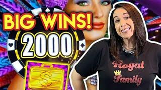 SLOT QUEEN GOES WILD IN THE HIGH LIMIT ROOM ! HIGH LIMIT LIGHTNING LINK!