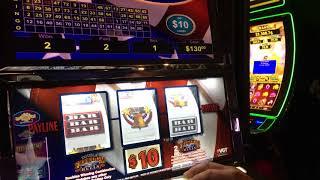 VGT SLOTS - DOUBLE FREEDOM $10 LIVE PLAY - WITH BIG WIN RED SPINS !!!