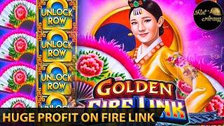 ️HUGE PROFIT PLAYING FIRE LINK SLOTS️$100 IN $XXXX OUT | NEW GOLDEN FIRE LINK BIG WIN Slot Machine