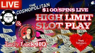 HIGH LIMIT SLOT PLAY FROM LAS VEGAS WITH LADY LUCK HQ