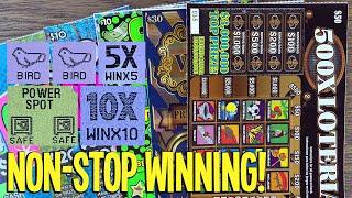 NON-STOP WINNING ⫸ BIG PROFIT!! Playing $180 TEXAS LOTTERY Scratch Offs