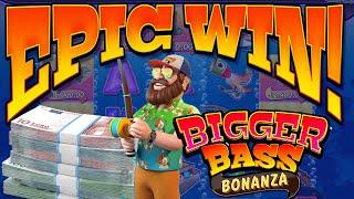 Bigger Bass Bonanza - 240€ Spins - EPIC WIN!