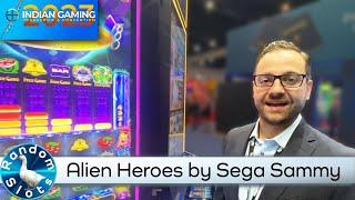 Alien Heroes Slot Machine by Sega at #IGTC2023