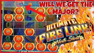 Ultimate Fire Link North Shore MASSIVE JACKPOT HANDPAY HIGH LIMIT $40 BONUS Slot Machine Casino