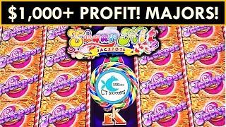 $1,000+ PROFIT! *MULTIPLE MAJOR JACKPOTS* - Sugar Hits Slot Machine