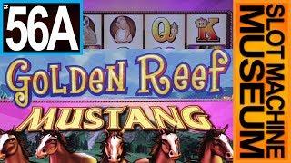 BUFFALO CLONES!! MUSTANG & GOLDEN REEF 1/2 (Bally)  - [Slot Museum] ~ Slot Machine Review