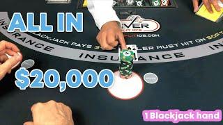 All in on a Miracle Hand - Blackjack Session + Members only Tournament Recap - #101