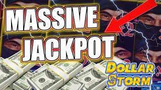Massive Dollar Storm Multiplier Jackpot!  High Limit Slots in Colorado