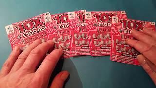 Special..5 Card Wonder Game......5 of the 10X Cash Scratchcards...mmmmmmMMM