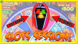 Slots, Pots & Bonuses  Arcade Slot Session!